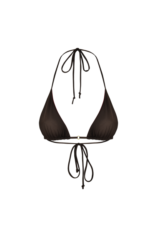 Xena Triangle Top Riversable Choco Rouge