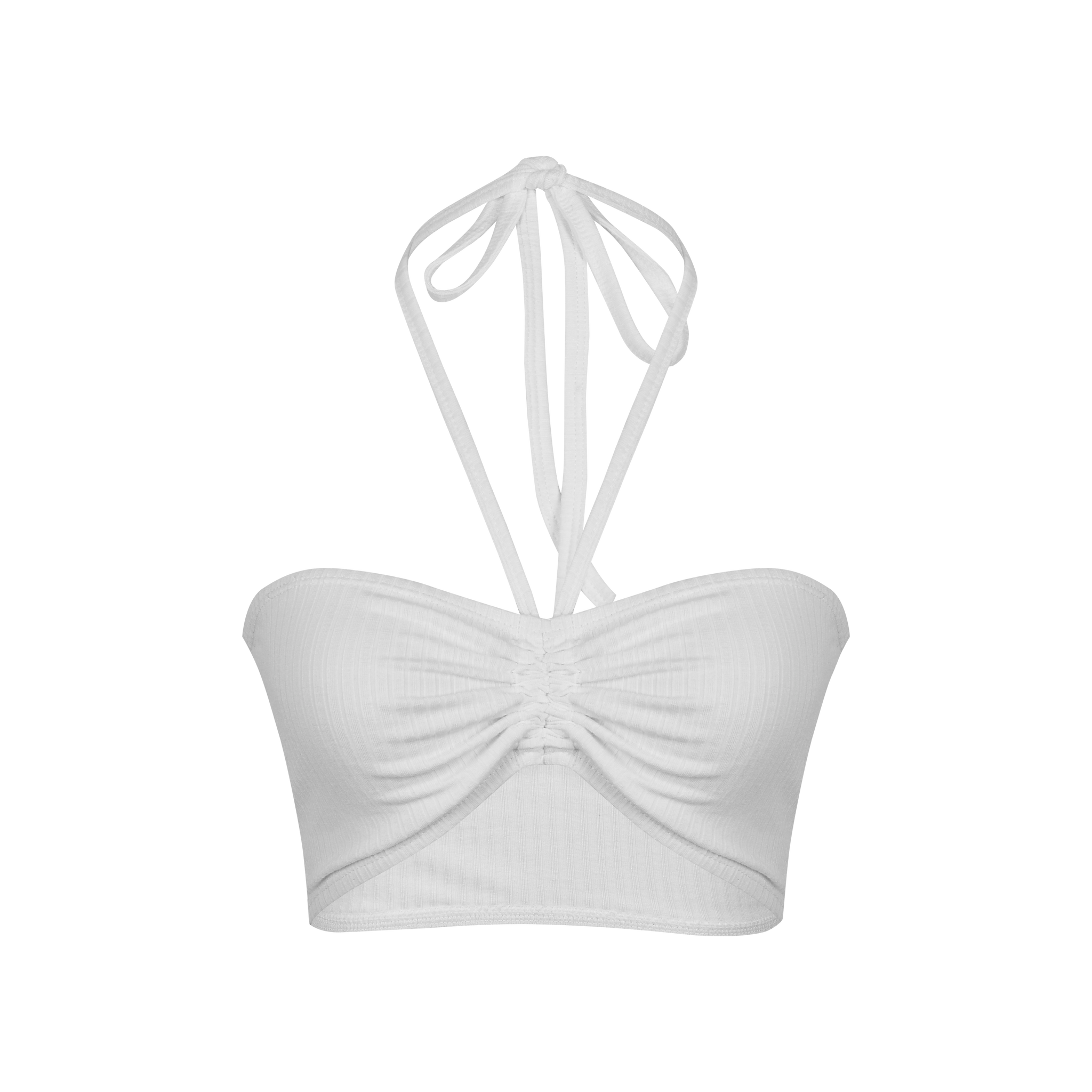 Luna Bandeau Top White - APPAREL THIS IS A LOVE SONG