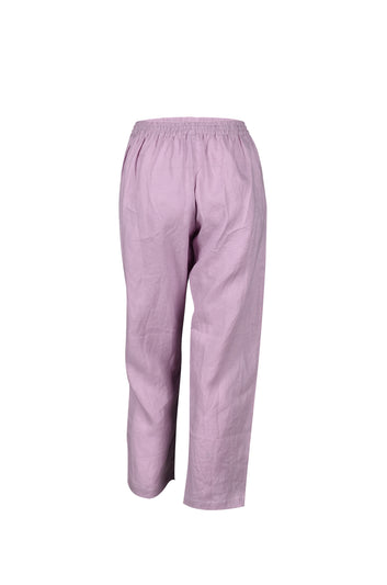 Cora Linen Pants Lilac