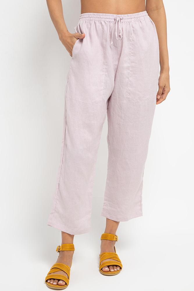 Cora Linen Pants (Lilac) - THIS IS A LOVE SONG 