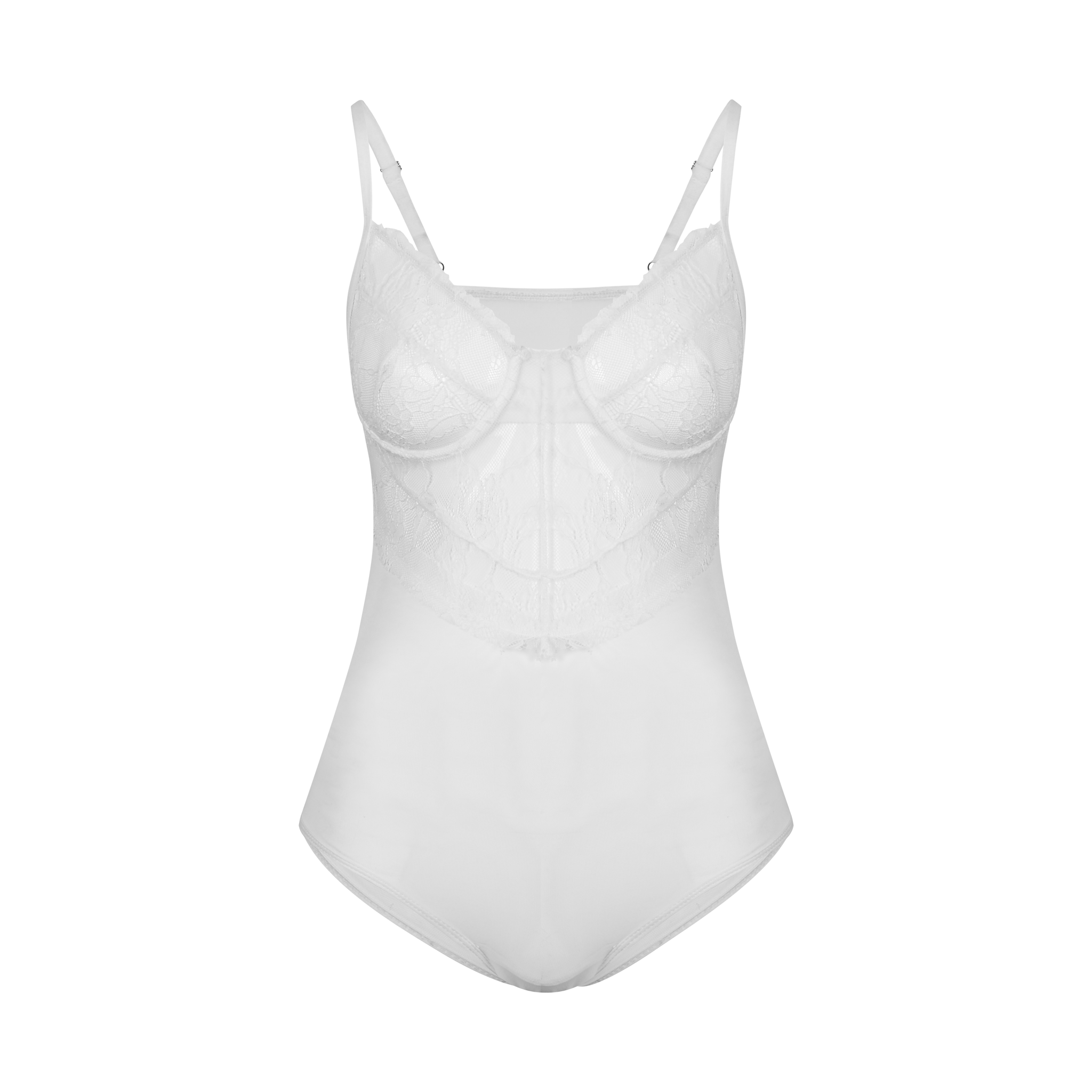 Rosalie Bodysuit White - INTIMATES THIS IS A LOVE SONG