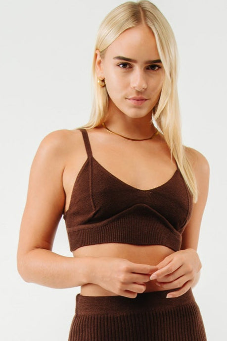 Pacific Knit Top Choco