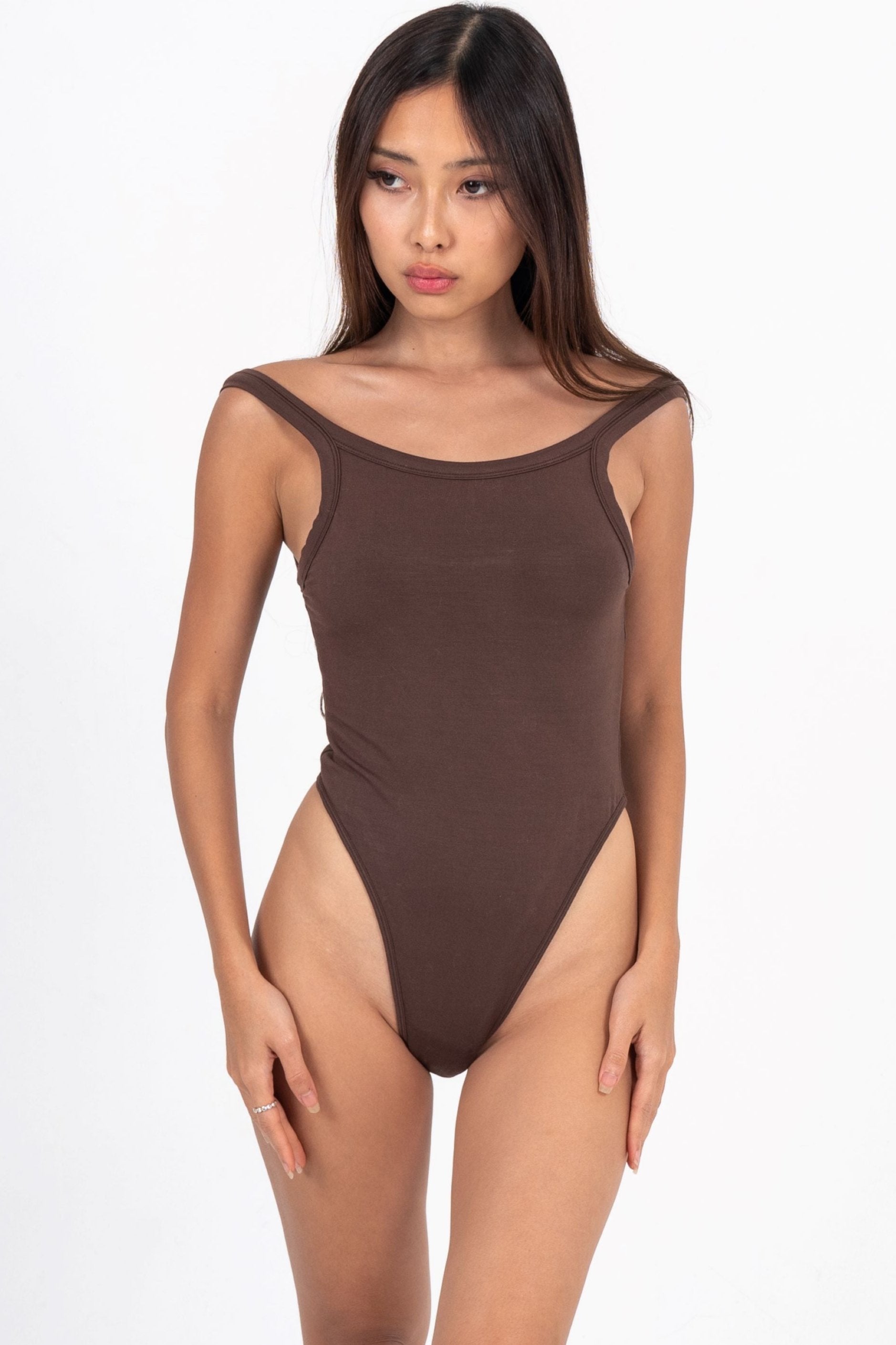 This Is A Love Song - Pacific Bodysuit Brown Front