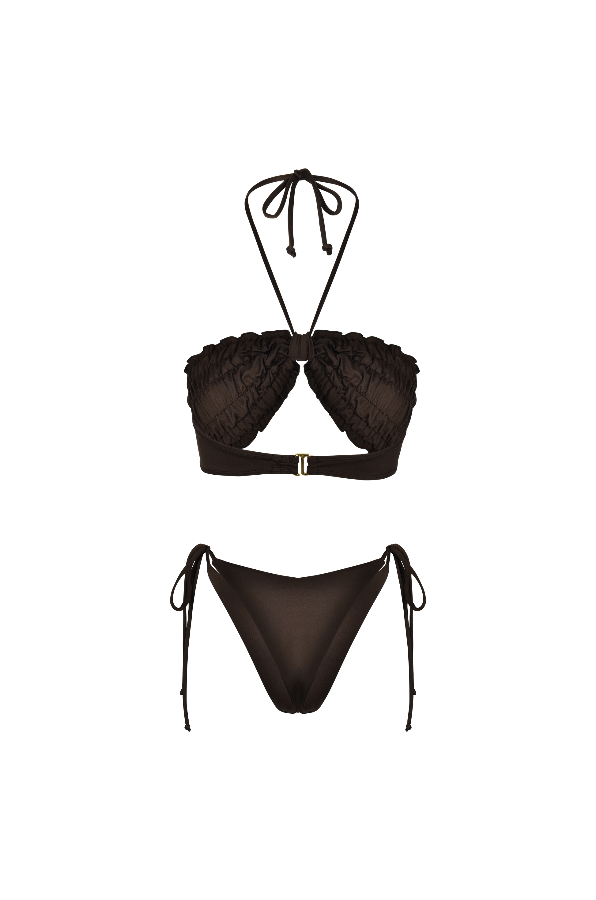 Ziemia Top Choco - Swimwear THIS IS A LOVE SONG