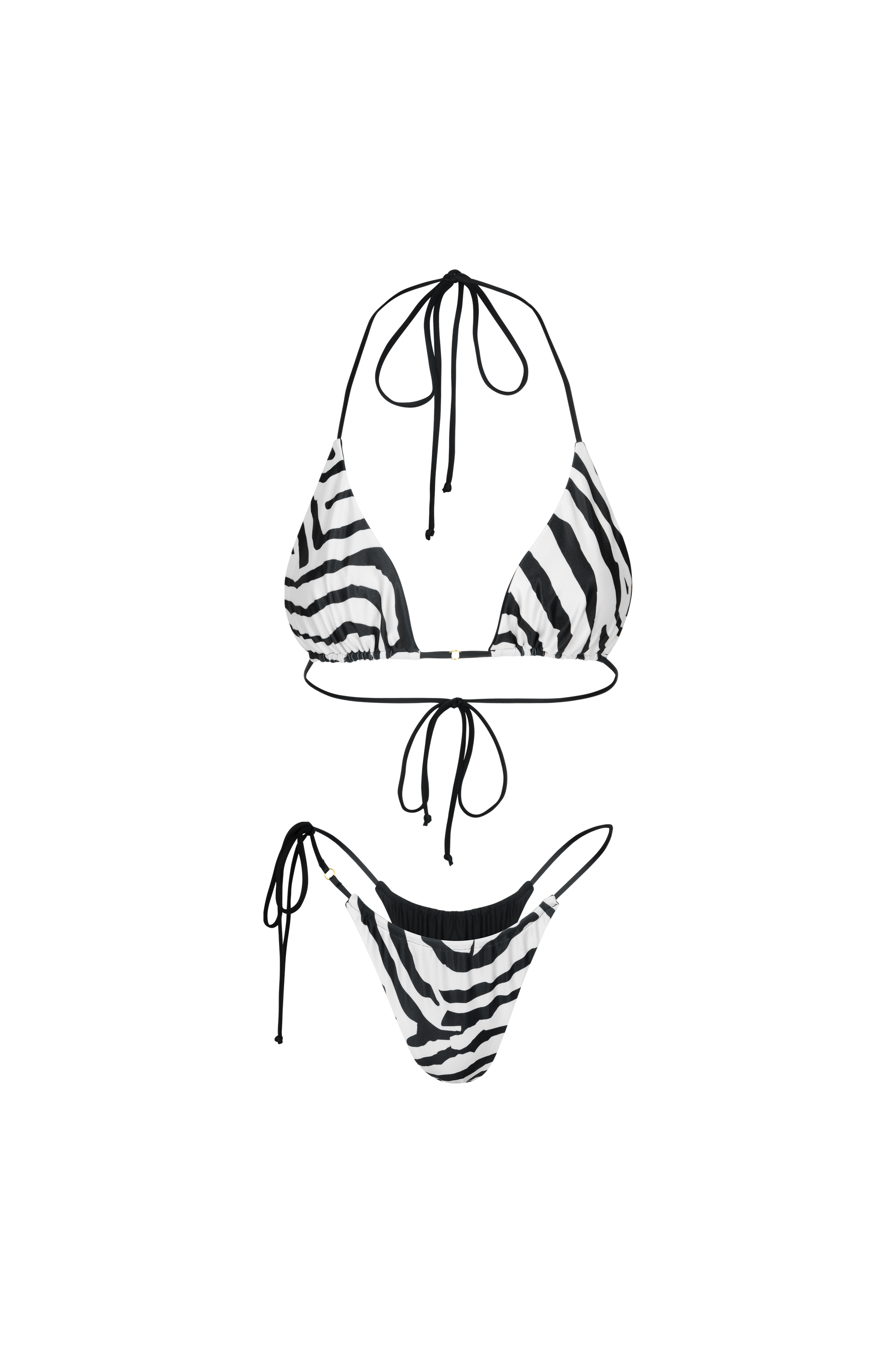 Xena Triangle Bottom Reversible Tiger Print - Swimwear THIS IS A LOVE SONG