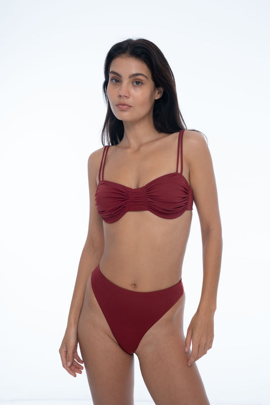 Zephyr Bikini Bottom Rouge