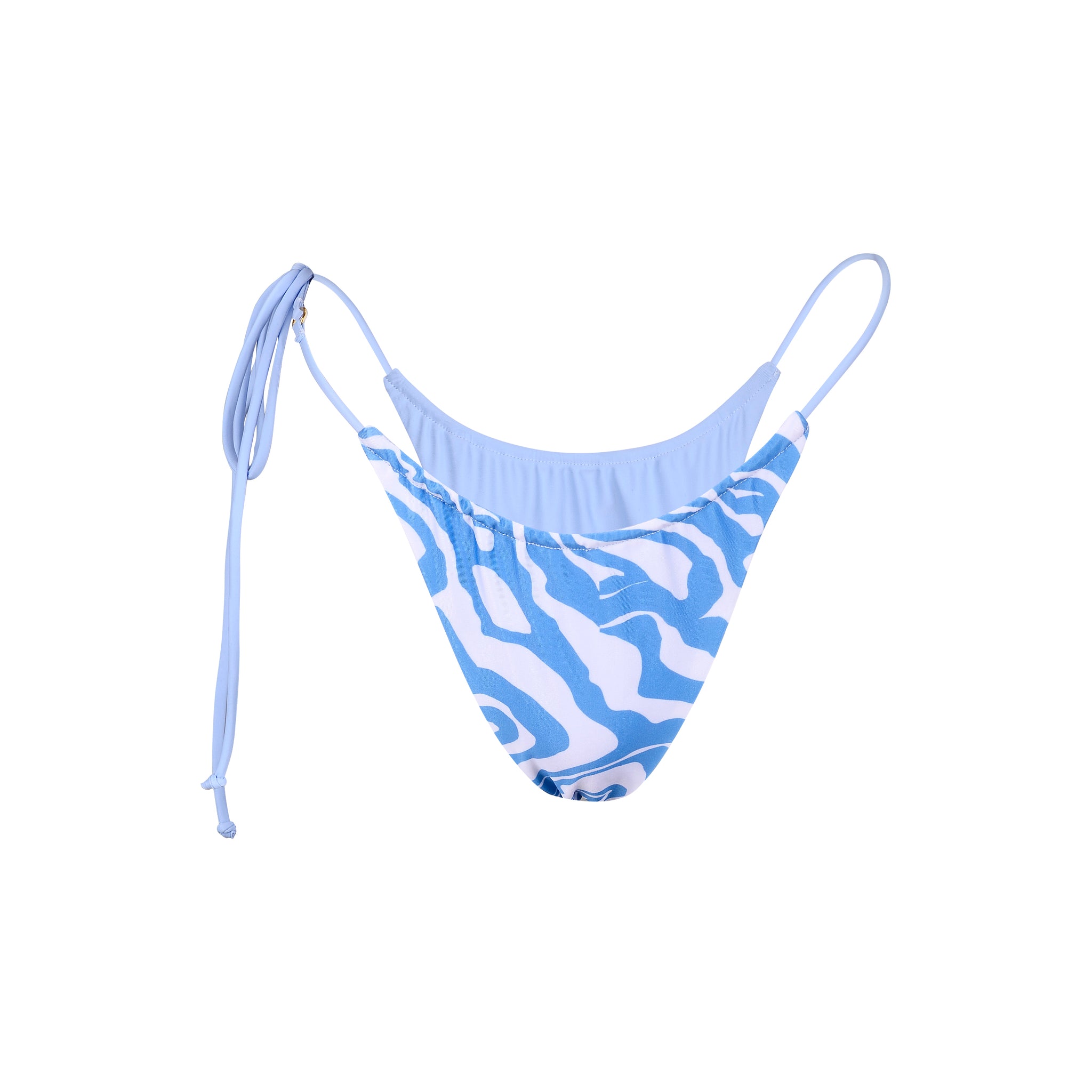 XENA TRIANGLE BOTTOM (BLUE-SWIRL) - Swimwear THIS IS A LOVE SONG