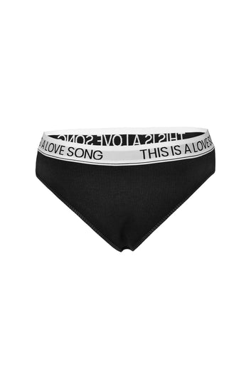 Piper Panty Black - INTIMATES THIS IS A LOVE SONG