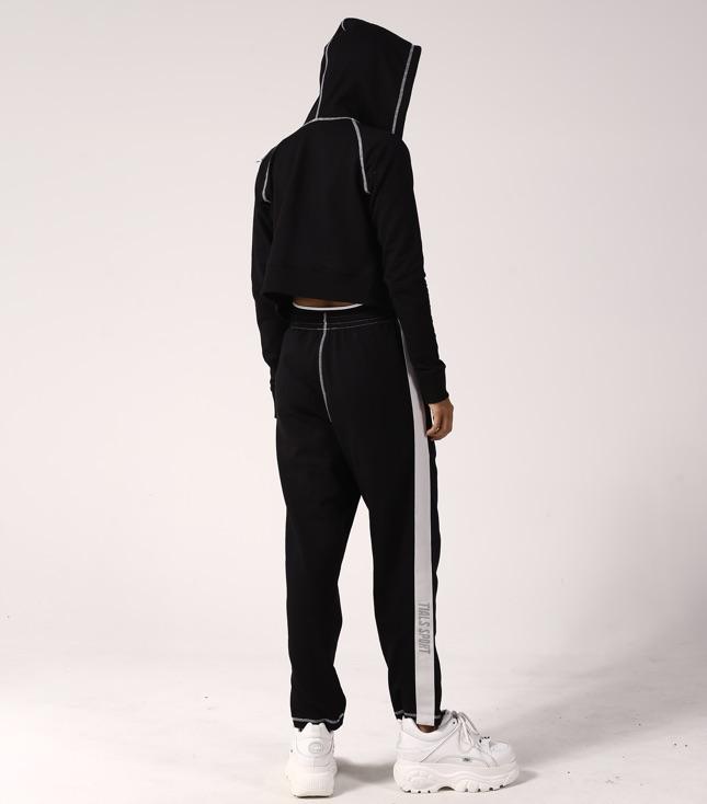 Rio Tracksuit Pants Black - THIS IS A LOVE SONG 