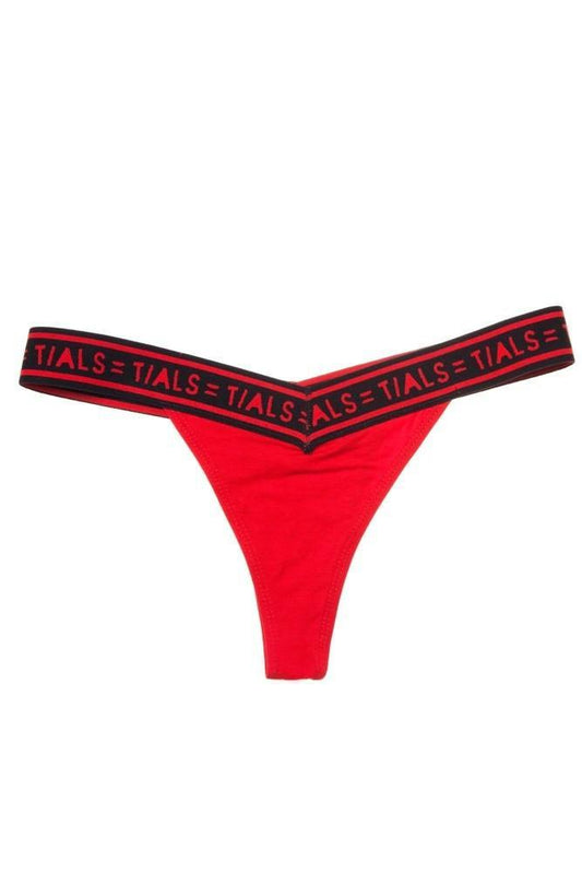 Logo Classic Thong Red - THIS IS A LOVE SONG 